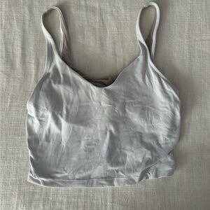 White lululemon align tank top size 6